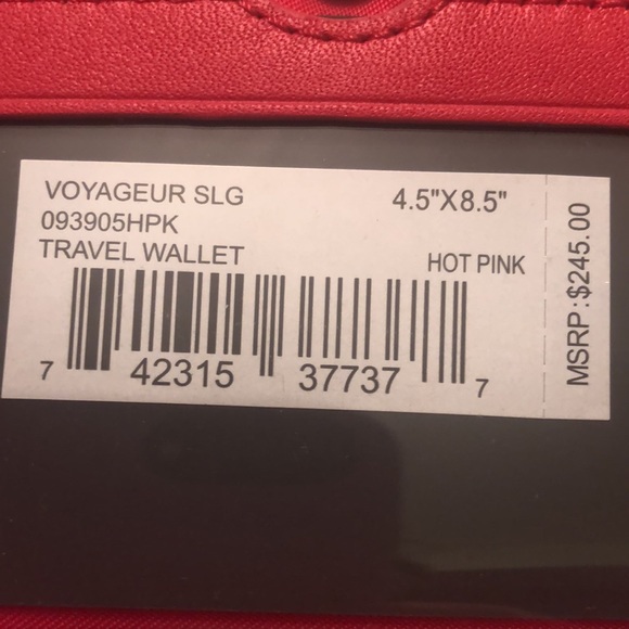 Tumi Accessories New Tumi Travel Wallet W Wristlet Id Protection